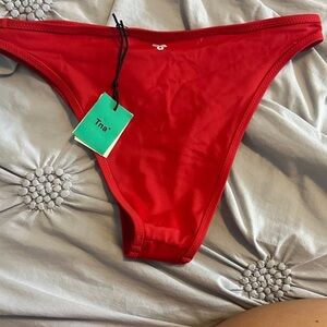 TNA Vibrant Red Swim Bottom